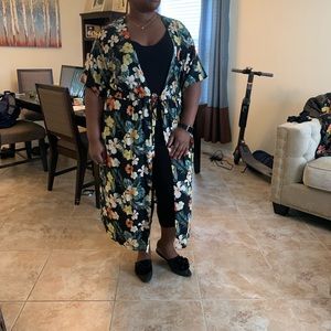 Floral kimono